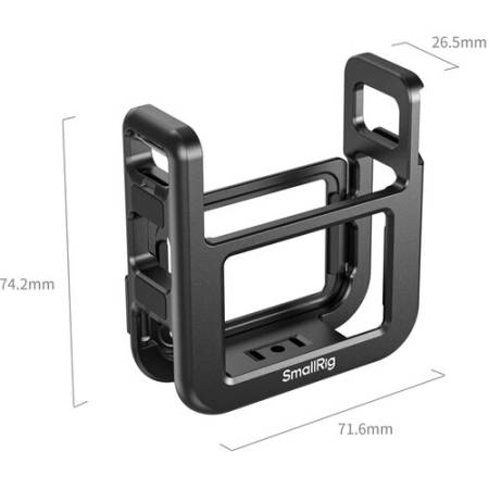 SmallRig 5764 - metalowa półklatka do DJI Osmo Nano - wymiary